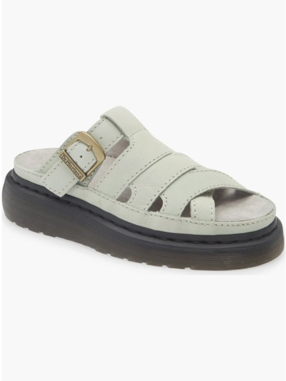Dr. Martens Maxxy Slide Sandal Size 6 US Sage Green - NWT